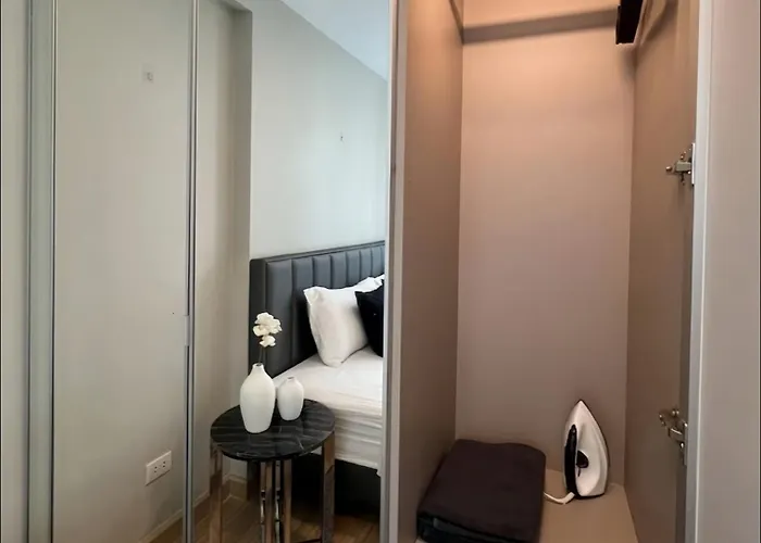 28m²/poolviewbalcony/fastwifi/kitchen/gym Apartment *
