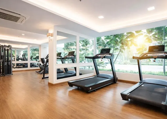 Apartment 28m²/poolviewbalcony/fastwifi/kitchen/gym *